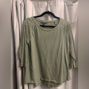 Toad and Co striped tee